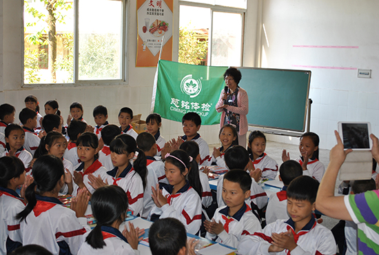 高級(jí)心理咨詢師為小學(xué)生開(kāi)展心理輔導(dǎo)